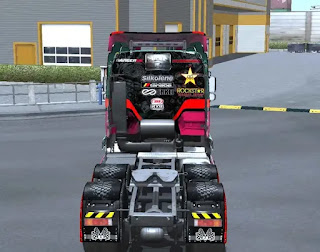 MANGO racing style skin download for Moon THA Truckers of Europe 3 3 WandaSoftwareTruckersofEurope3MANGOracerskinbackview